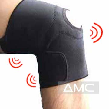 magnetic black knee support