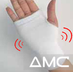 magnetic White hand support